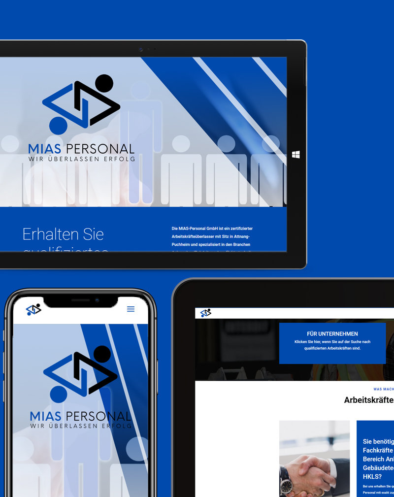 MIAS Personal GmbH Referenz AM Design Werbeagentur e. U.